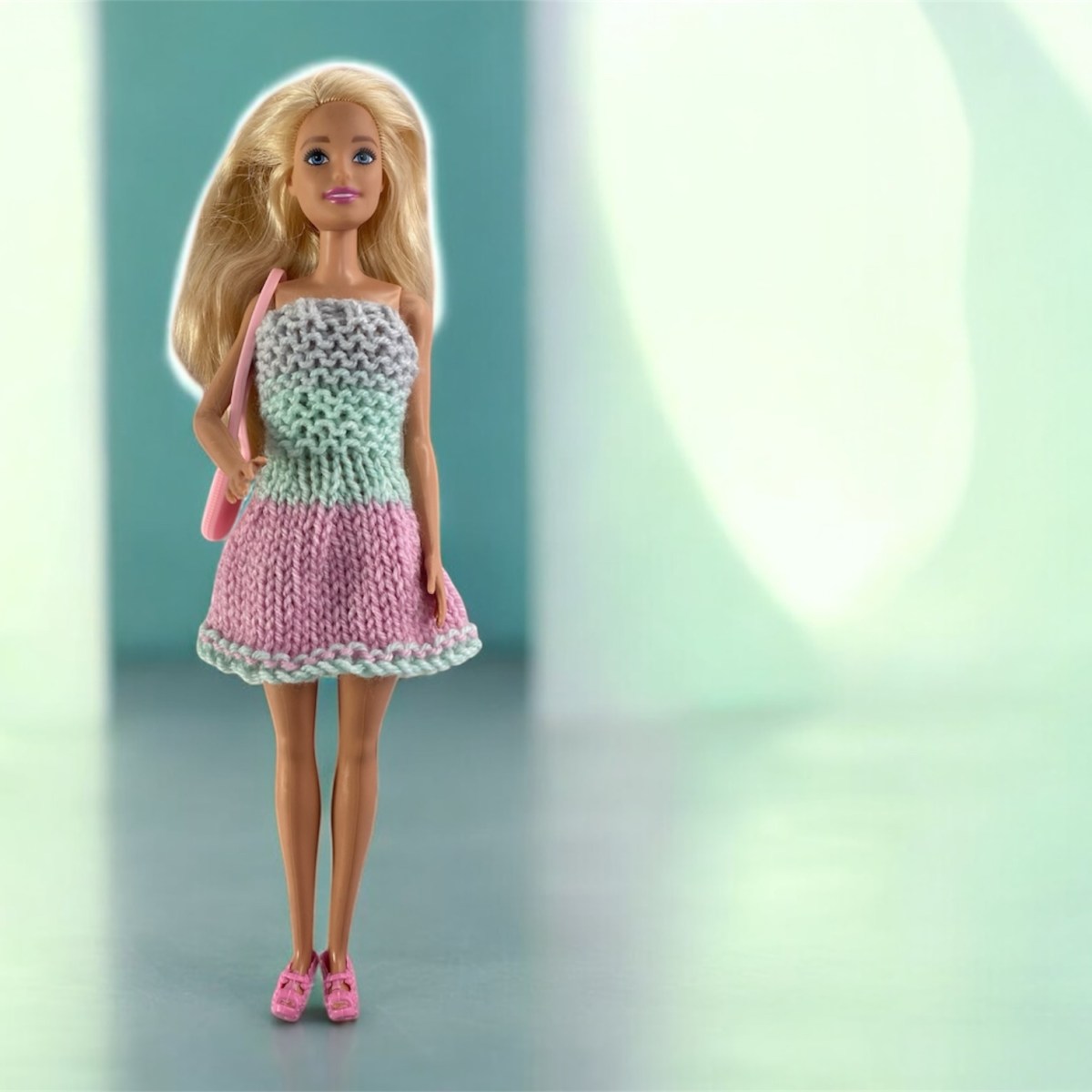 Easy Barbie Dress Free Knitting&nbsp;Pattern